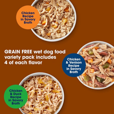 Natures Recipe Grain Free Dog Food Chicken Variety Pack - 12-2.75 Oz - Image 2