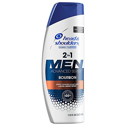 Head & Shoulders Advanced Series Bourbon 2in1 Men Anti Dandruff Shampoo + Conditioner - 12.8 Oz - Image 3