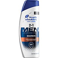 Head & Shoulders Advanced Series Bourbon 2in1 Men Anti Dandruff Shampoo + Conditioner - 12.8 Oz - Image 2