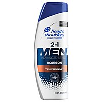 Head & Shoulders Advanced Series Bourbon 2in1 Men Anti Dandruff Shampoo + Conditioner - 12.8 Oz - Image 1