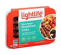 Lightlife Plant-Based Breakfast Sausage Links - 7.5 Oz