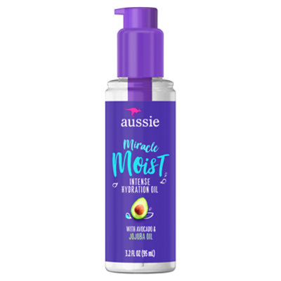 Aussie Miracle Moist Intense Hydration Oil With Jojoba Oil - 3.2 Fl. Oz. - Image 1