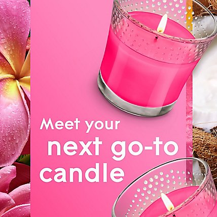 Glade Exotic Tropical Blossoms Fragrance Infused With Essential Oil 1 Wick Candle - 3.4 Oz - Image 4