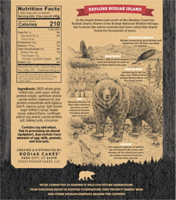 Kodiak Crunchy Maple Brown Sugar Granola Bars Box - 9.5 Oz - Image 5
