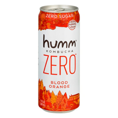 Humm Kombucha Zero Sugar Blood Orange - 11 Fl. Oz. - Image 3