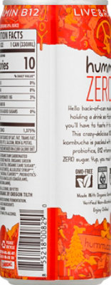 Humm Kombucha Zero Sugar Blood Orange - 11 Fl. Oz. - Image 6