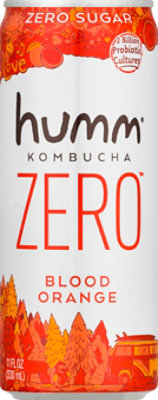 Humm Kombucha Zero Sugar Blood Orange - 11 Fl. Oz. - Image 2