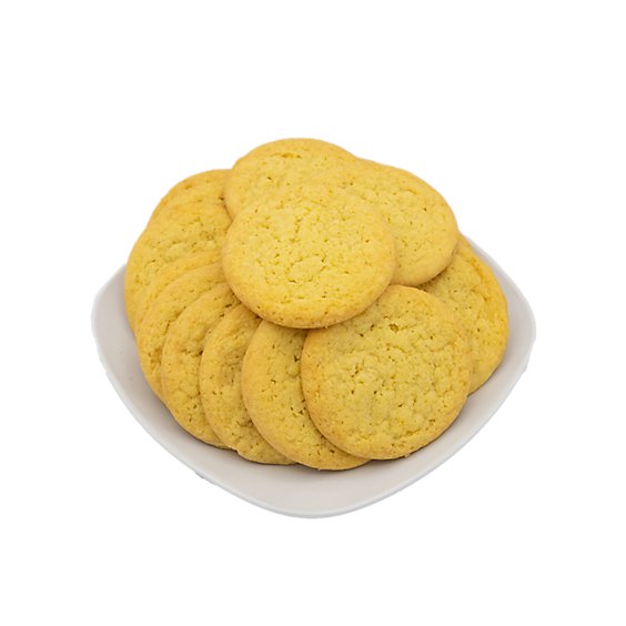 Fresh Baked Lemon Flavored Cookies - 20 Count