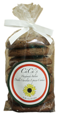 CiCis Double Chocolate Espresso Cookies 11 Oz - 12 Count - Image 1