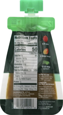 Beech-Nut Naturals Stage 2 Apple Mango & Spinach Baby Food - 3.5 Oz - Image 5