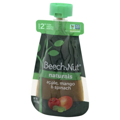 Beech-Nut Naturals Stage 2 Apple Mango & Spinach Baby Food - 3.5 Oz - Image 3