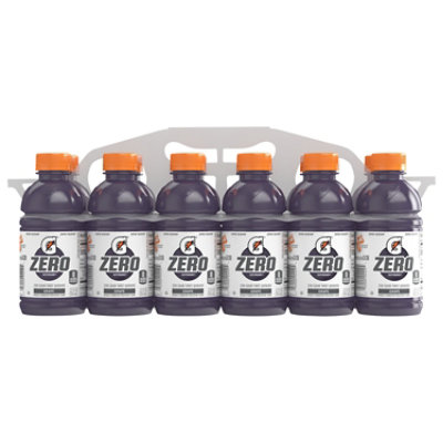 Gatorade G Zero Sugar Thirst Quencher Grape Naturally Flavored Bottle - 12-12Fl. Oz. - Image 1