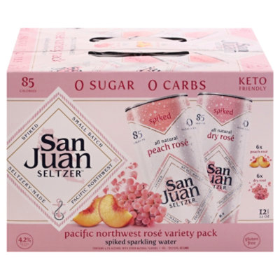 San Juan Hard Seltzer Rose Variety In Cans - 12-12 Fl. Oz. - Image 3
