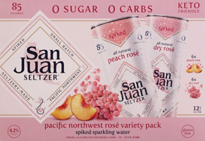 San Juan Hard Seltzer Rose Variety In Cans - 12-12 Fl. Oz. - Image 6
