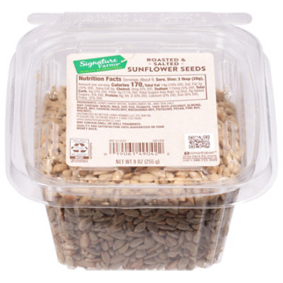 Roasted & Salted Sunflower Seeds Prepackaged - 9 Oz.