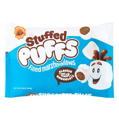 Stuffed Puffs Vanilla Marshmallow Milk Chocolate Center - 8.6 Oz