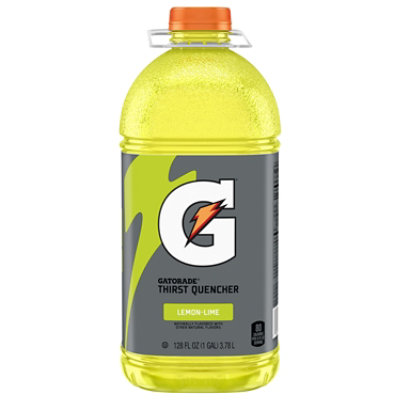 Gatorade Thirst Quencher Lemon Lime 128 Fluid Ounce Plastic Bottle - 128 Fl. Oz. - Image 2