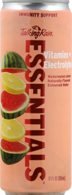 Talking Rain Essentials Watermelon Lemon - 12 Fl. Oz. - Image 2