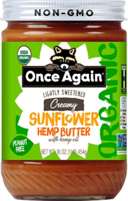 Once Again Butter Sunflwr Hemp Crmy - 16 Oz - Image 2