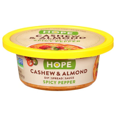 Hope Foods Spicy Pepper Nut Dip - 8 Oz