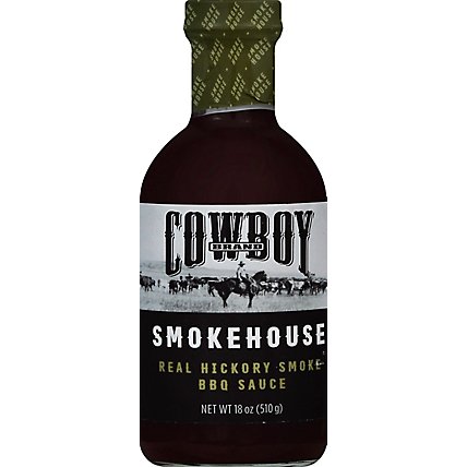 Cowboy Charcoal Sauce Bbq Hickory Smoke - 18 Oz - Image 2