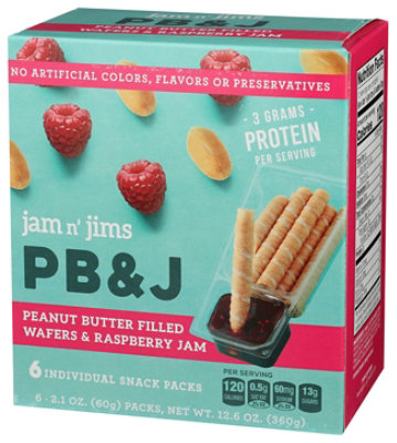 Jam N Jims Cookie Wafer Pbj Stix Kit - 12.6 Oz - Image 4