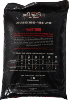 Bear Mountain Craft Blend Sweet Bbq Pellets - 20 Lb - Image 4