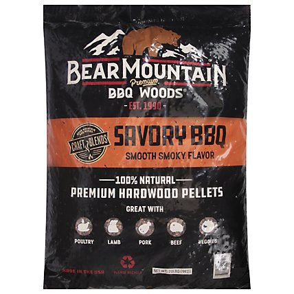 Bear Mountain Craft Blend Savory Bbq Pellets - 20 Lb - Image 3