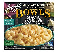 Amys Bowls Mac & 3 Cheese With Cauliflower - 8.25 Oz