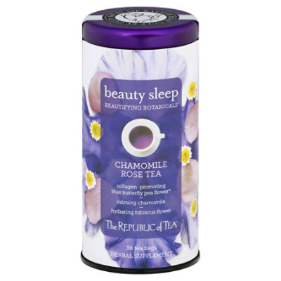 The Republic of Tea Beautifying Botanicals Beauty Sleep Herbal Tea - 36 Count - Image 3