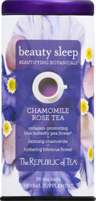 The Republic of Tea Beautifying Botanicals Beauty Sleep Herbal Tea - 36 Count - Image 2