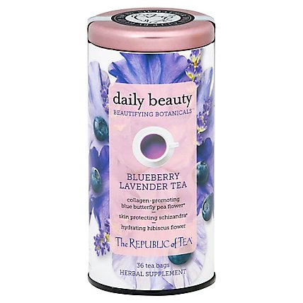 The Republic of Tea Beautifying Botanicals Daily Beauty Herbal Tea - 36 Count - Image 3