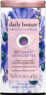 The Republic of Tea Beautifying Botanicals Daily Beauty Herbal Tea - 36 Count - Image 2