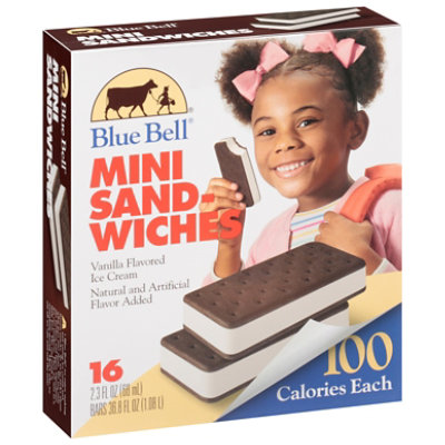 Blue Bell 16 Pak Mini Sandwiches - 36.8 Fl. Oz. - Image 1