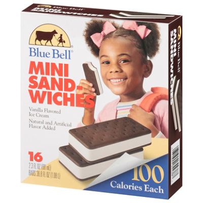 Blue Bell 16 Pak Mini Sandwiches - 36.8 Fl. Oz. - Image 2