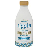 Ripple Creamer Half & Half Orgnl - 25.4 Oz - Image 1