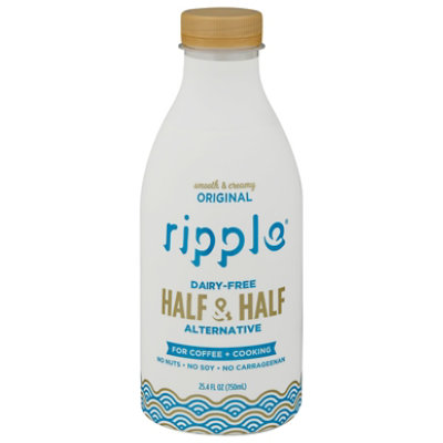 Ripple Creamer Half & Half Orgnl - 25.4 Oz