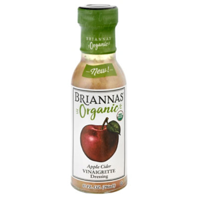 BRIANNAS Dressing Apple Cider Vinegargrt - 10 Oz - Image 3