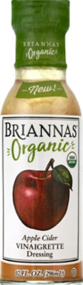 BRIANNAS Dressing Apple Cider Vinegargrt - 10 Oz - Image 2