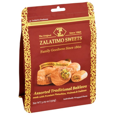 Zalatimo Baklava Trad Astd - 150 Gram - Image 1