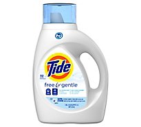 Tide Free & Gentle HE Compatible 32 Loads Liquid Laundry Detergent - 46 Fl. Oz.