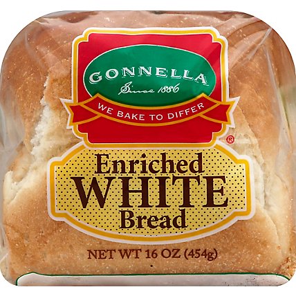 Gonnella White Bread 5/8in Sl Cpp 16oz - Each - Image 2