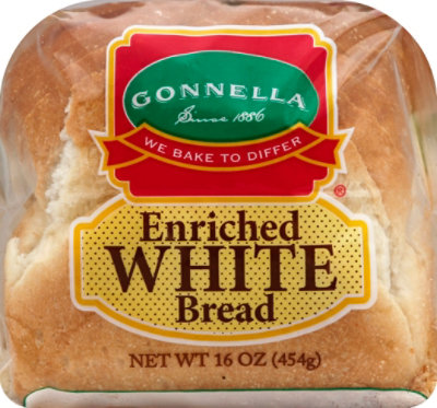 Gonnella White Bread 5/8in Sl Cpp 16oz - Each - Image 2