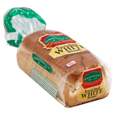Gonnella White Bread 5/8in Sl Cpp 16oz - Each