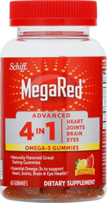 Megared Advanced Omega3 4n1 Gummies - 60 Count - Image 2