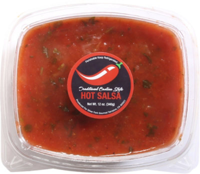 Silver Fork Gourmet Traditional Cantina Style Hot Salsa - 12 Oz - Image 2