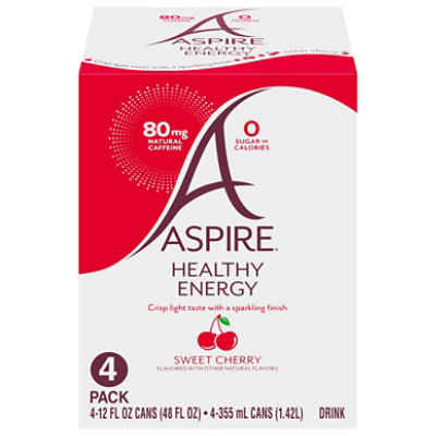 Aspire Drink Drk Cherry Lime 4pk - 48 Fl. Oz. - Image 3