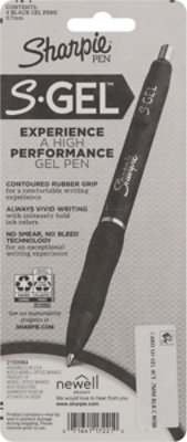 Sharpie S-Gel Pen 0.7 mm Black - 4 Count - Image 4