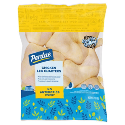 Chicken Leg Quarter 10lb Bag Fresh - Lb - Image 1