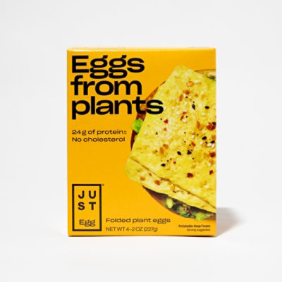 Just Egg Folded, Plant-Based Eggs, 4 Count - 8 Oz.